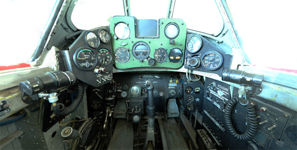 Cockpit anteriore - Museo Motori UNIPA