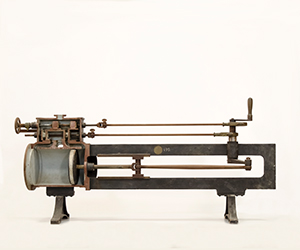 Modello di motore a vapore con distribuzione variabile Meyer 