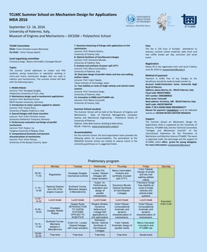 Summer School on Mechanism Design for Applications - MDA 2016 